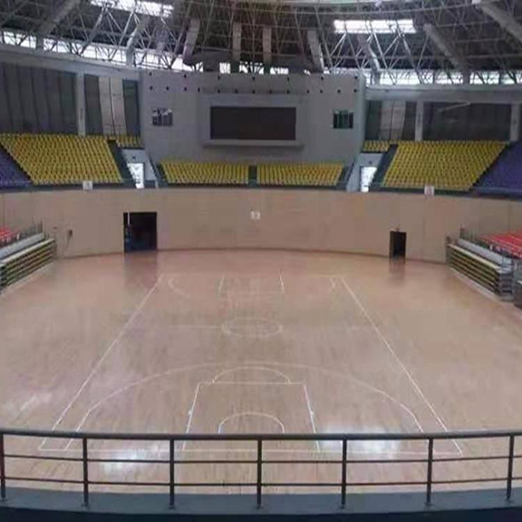 運(yùn)動(dòng)木地板定制 運(yùn)動(dòng)木地板安裝 羽毛球場地木地板 特耐力 翻新