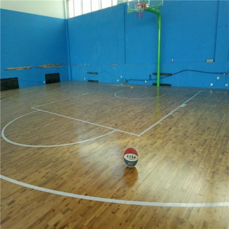 雙龍骨運動木地板 運動型木地板 羽毛球場地木地板 特耐力 維修