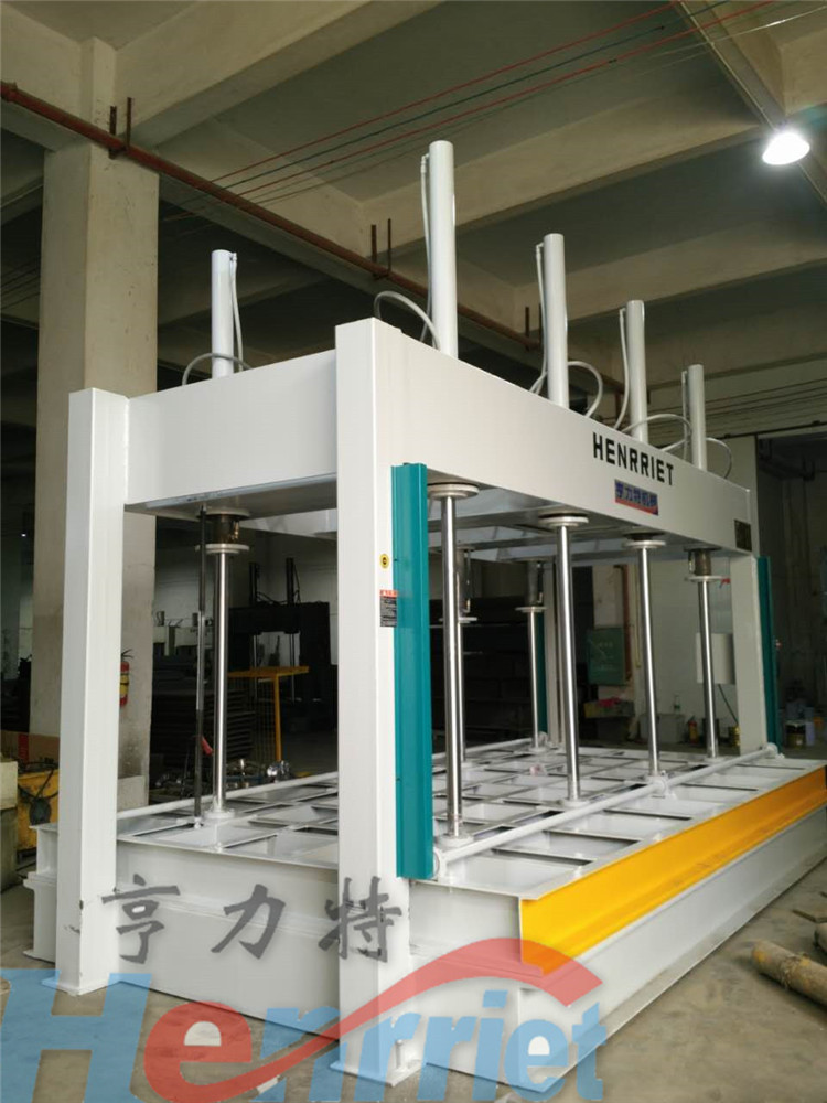 空氣處理器設(shè)備亨力特膠合層壓機 6層聚氨脂發(fā)泡液壓層壓機廠家示例圖18