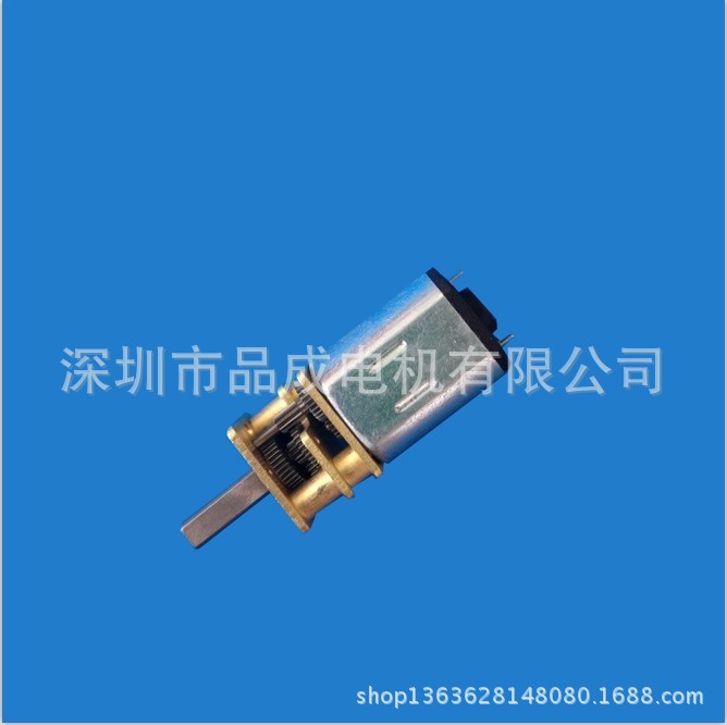 N20 12MM齒輪減速電機(jī) 指紋鎖馬達(dá) 酒店鎖馬達(dá) 遙控鎖專用電機(jī)示例圖6