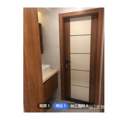 鋁合金封頂室內門 窄邊浴室廁所衛浴平開門 門頭封板工程門定制