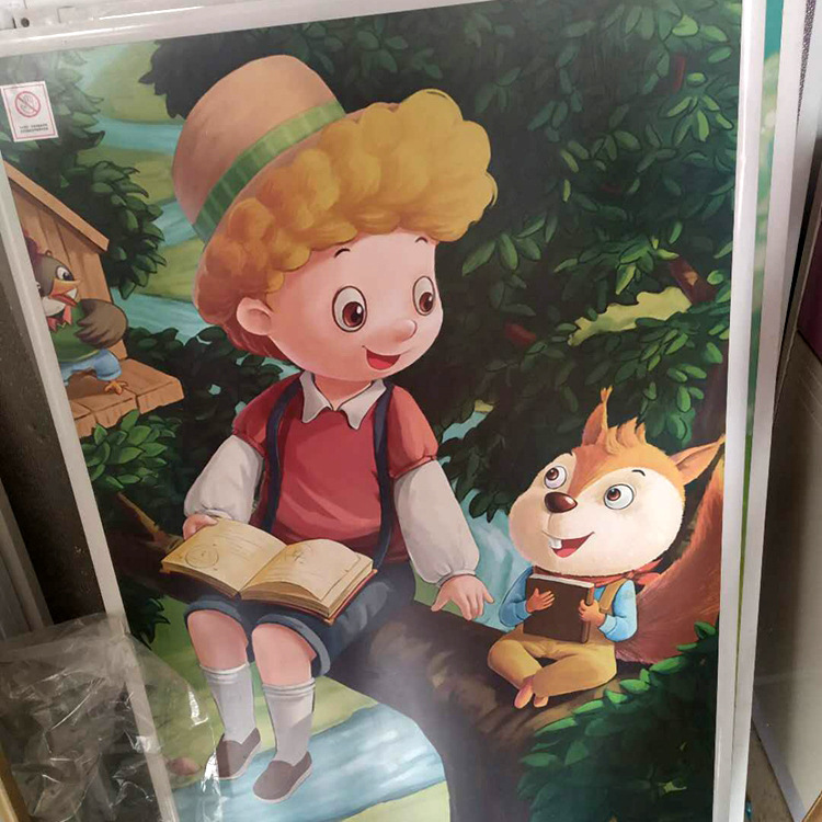 廠家批發碳晶墻暖遠紅外壁掛電暖器 電熱畫 家用節能石墨烯取暖器示例圖4