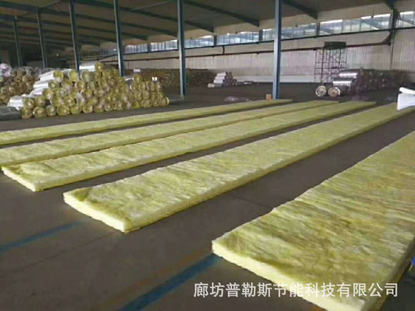 離心玻璃棉卷氈廠家 保溫隔熱 鋁箔黃色保溫棉 阻燃玻璃棉卷氈示例圖2
