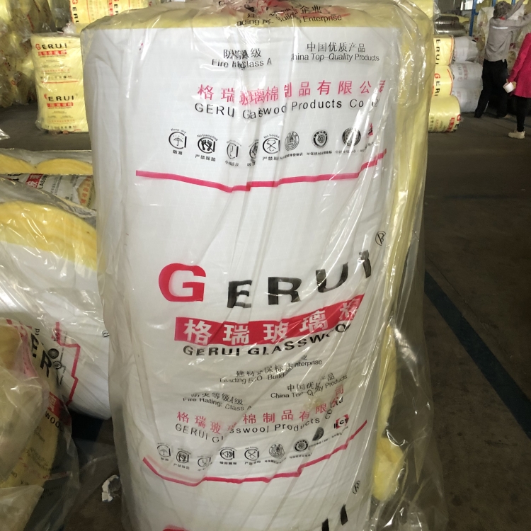 廠家 浙江 沃福 豬棚保溫棉 70mm玻璃棉卷氈 型號