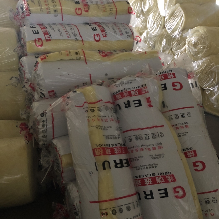 廠家 湖北 沃福 玻璃棉氈 90mm玻璃絲保溫棉 現貨批發