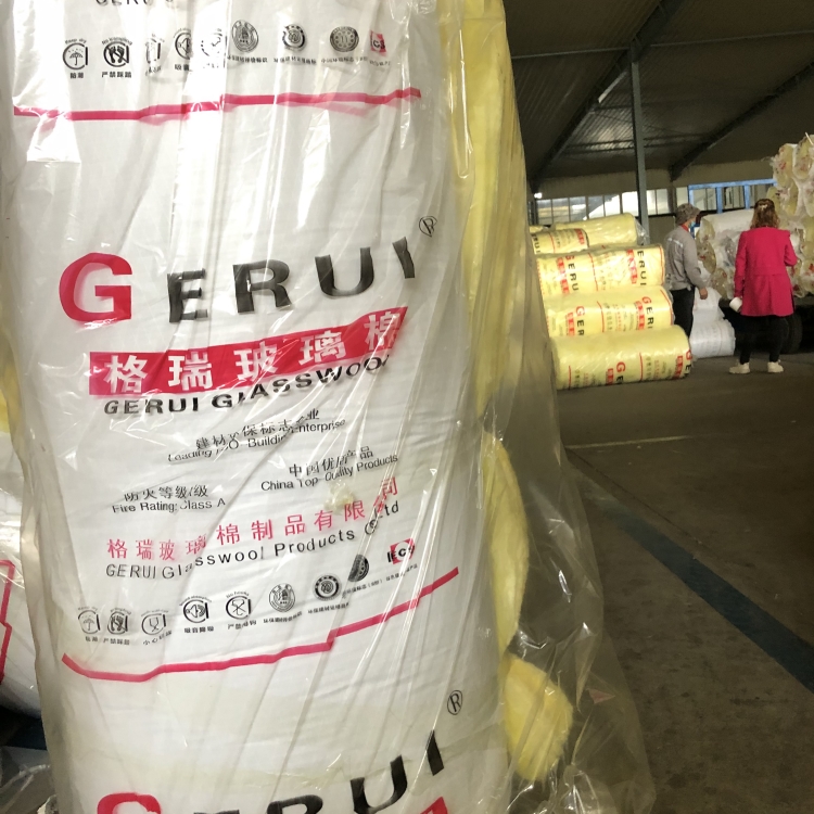 廠家 湖北 沃福 玻璃棉氈 90mm玻璃絲保溫棉 現貨批發
