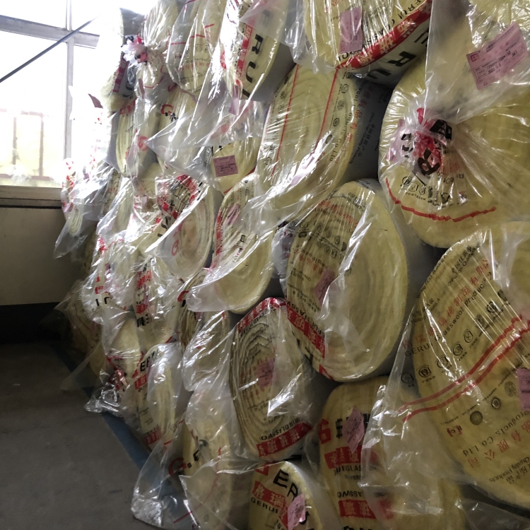 廠家 上海 沃福 豬棚保溫棉 70mm玻璃棉卷氈 價格