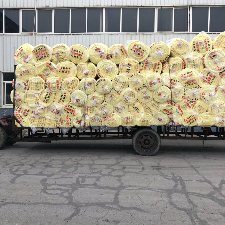 廠家 新疆 沃福 玻璃棉卷氈 75mm玻璃絲保溫棉 價格