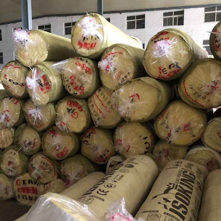 廠家 黑龍江 沃福 大棚保溫棉 70mm玻璃棉卷氈 生產廠家