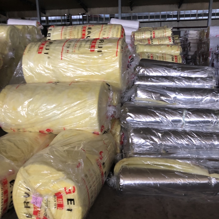 廠家 安徽 沃福 玻璃棉氈 90mm玻璃絲保溫棉 一平米價(jià)格