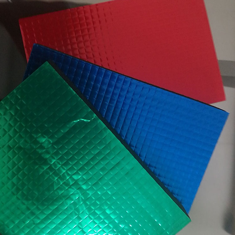 鋁箔橡塑管 凱門 廠家銷售 華能中天阻燃彩新橡塑管道保溫棉