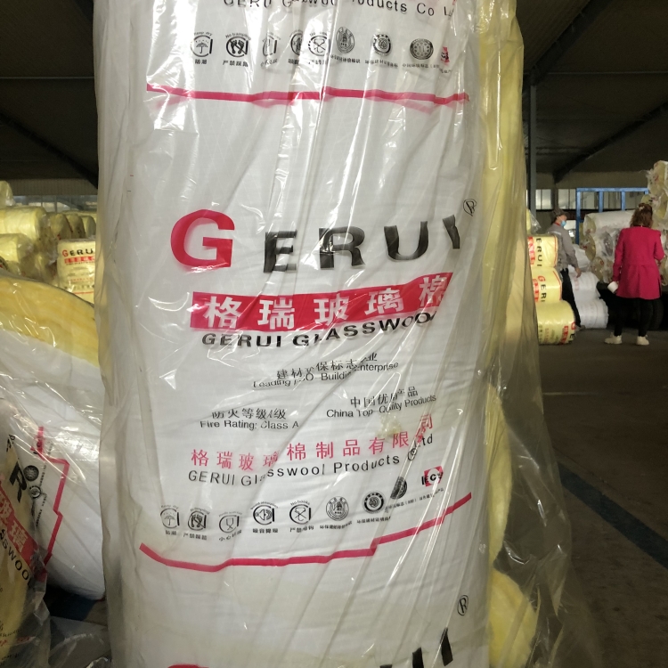 廠家 天津 沃福 大棚保溫棉 80mm防火玻璃絲棉 一噸價格