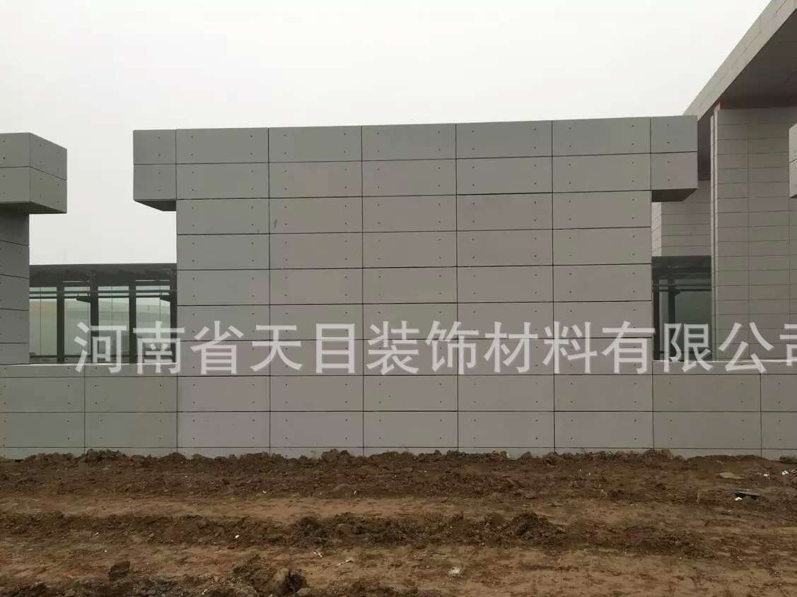 河南天目清水掛板 外墻裝飾掛板保溫系統示例圖3