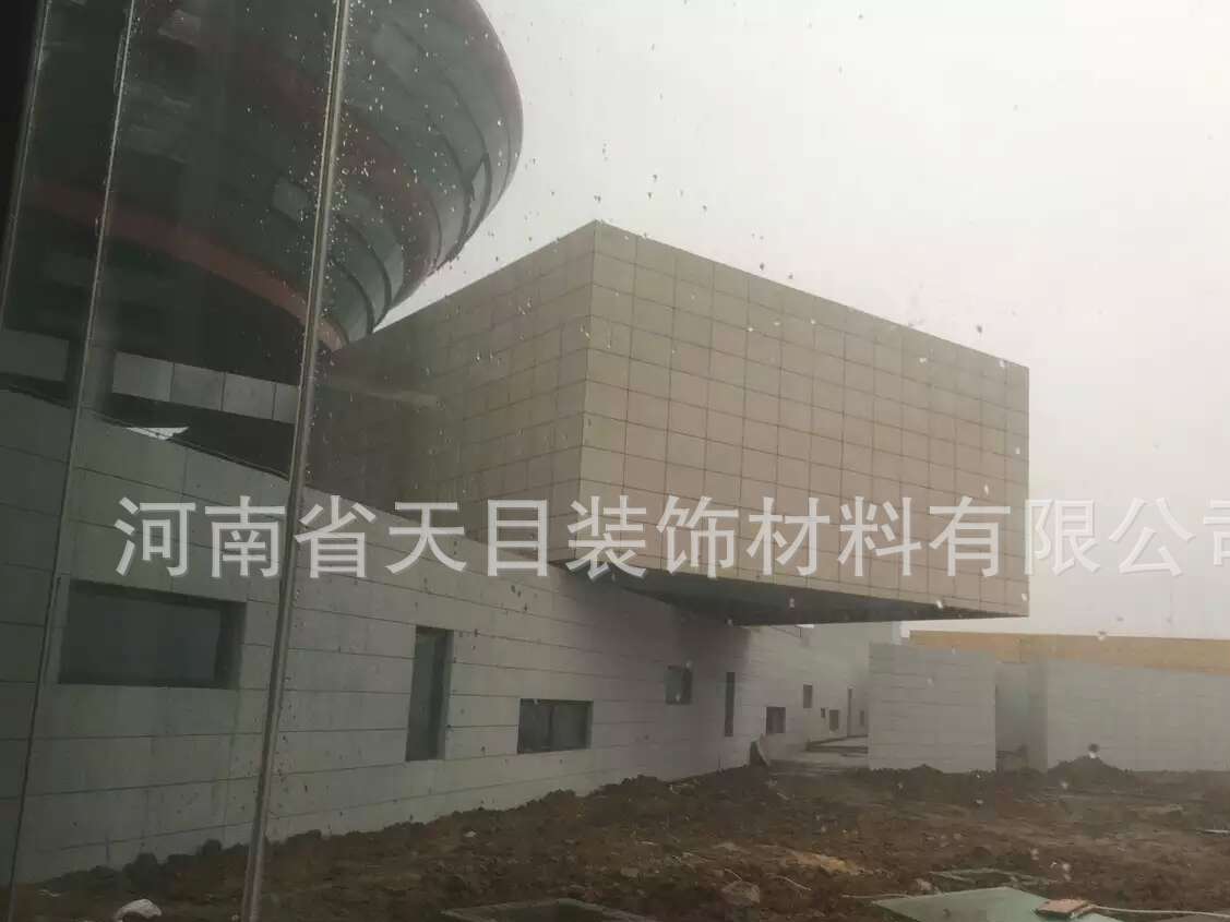河南天目清水掛板 外墻裝飾掛板保溫系統示例圖5