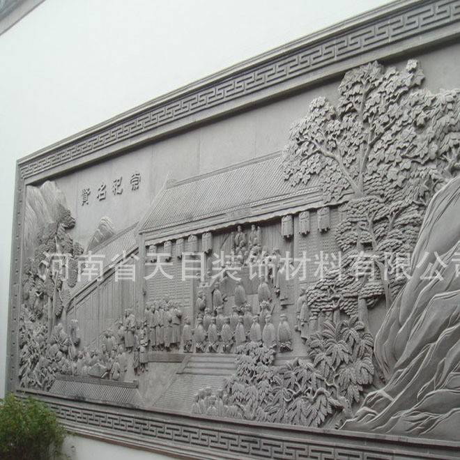 河南古建筑磚雕材料 仿古磚雕掛板示例圖8