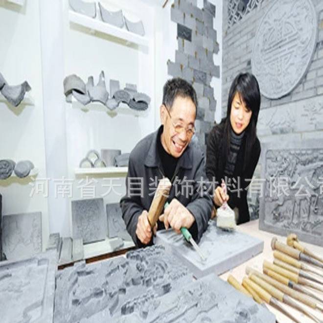 河南古建筑磚雕材料 仿古磚雕掛板示例圖1