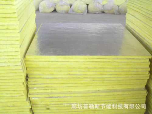 離心玻璃棉板 鋼結構現場復合玻璃棉 鋁箔玻璃絲棉示例圖5