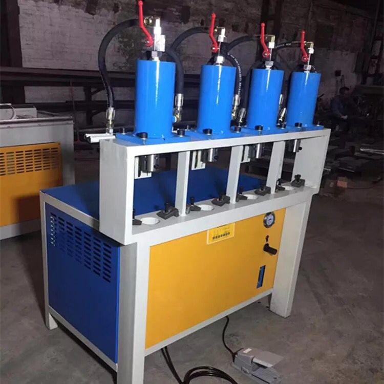 沖孔機SK-CKJ-63-7半自動液壓管材沖孔機益工云南四川槽鋼角鋼打孔機