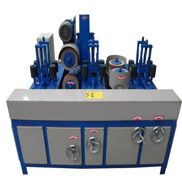 四面方管除銹拋光機 圓管無心拋光機 首飾拋光機