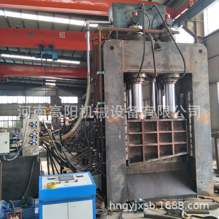 廢舊金屬鋼板龍門剪 全自動(dòng)鋼筋液壓剪切機(jī) 槽鋼液壓剪切機(jī)示例圖5