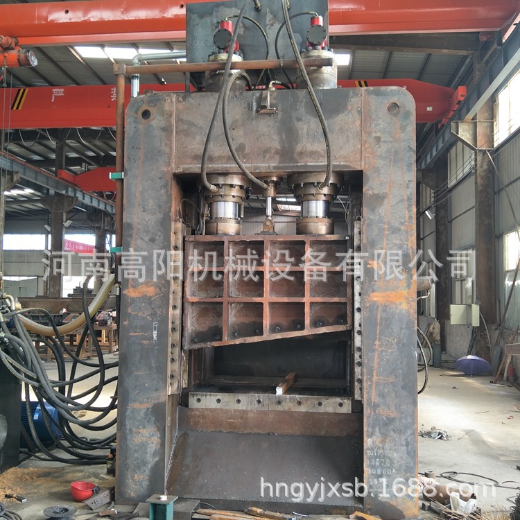 廢舊金屬鋼板龍門剪 全自動(dòng)鋼筋液壓剪切機(jī) 槽鋼液壓剪切機(jī)示例圖11