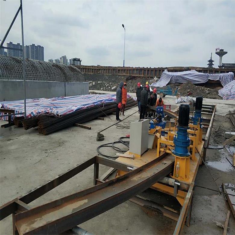 工字鋼大幅度彎曲機彎拱機 多功能礦用工字鋼彎曲機 大壩修建用液壓工字鋼折彎機