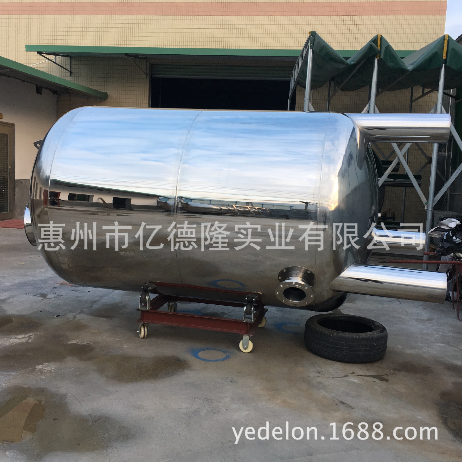 不銹鋼無菌水箱 衛生級儲存罐 原水箱 8k雙鏡面食品級1噸2噸5噸10示例圖2