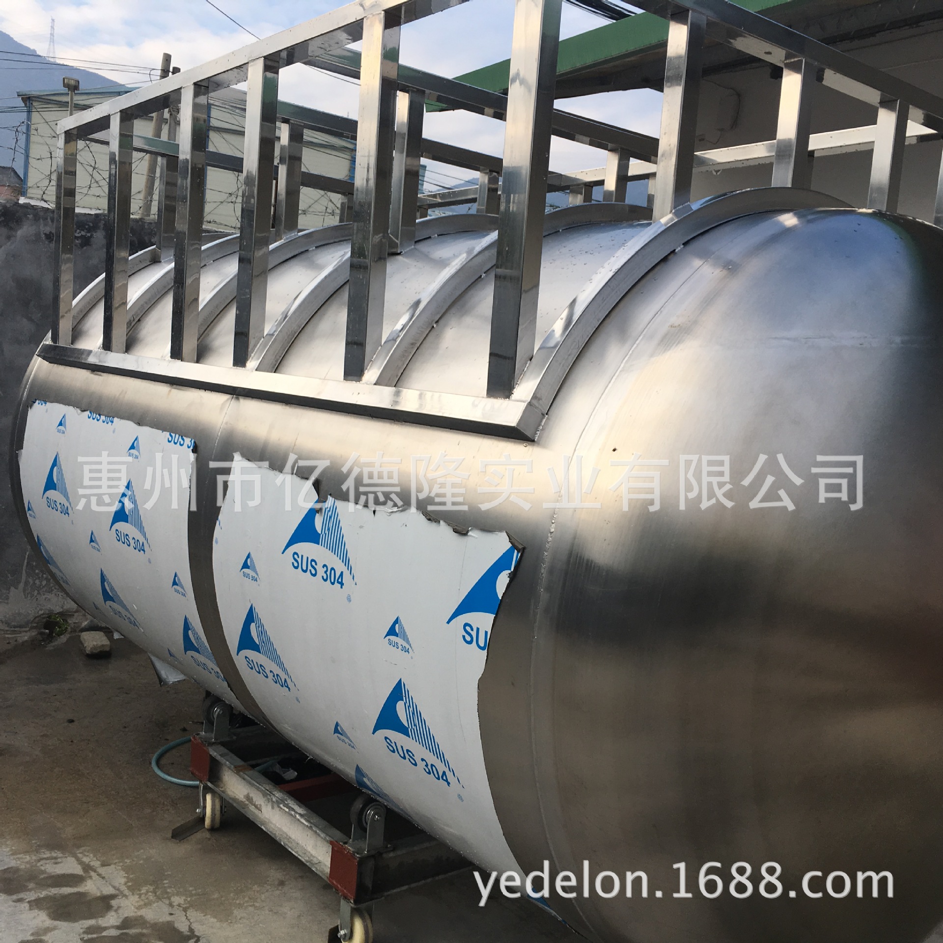 不銹鋼無菌水箱 衛生級儲存罐 原水箱 8k雙鏡面食品級1噸2噸5噸10示例圖8