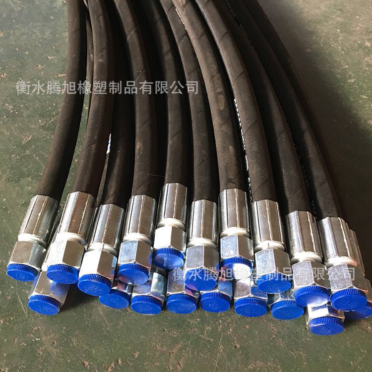 廠家直銷鋼絲編織高壓膠管 鋼絲編織蒸汽膠管 煤礦瓦斯排吸膠管示例圖3