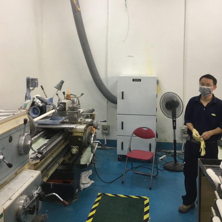 石雕打磨雕刻粉塵收集 工業(yè)集塵器 粉塵收集柜式工業(yè)集塵機(jī) 廠家示例圖11