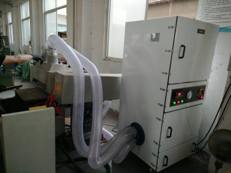 石雕打磨雕刻粉塵收集 工業(yè)集塵器 粉塵收集柜式工業(yè)集塵機(jī) 廠家示例圖5