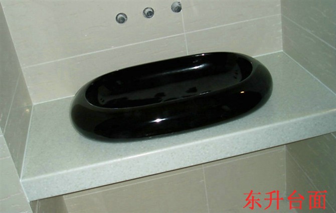 洗手臺大理石臺面 酒店 賓館 餐廳衛生間大理石臺面廠家定做示例圖12