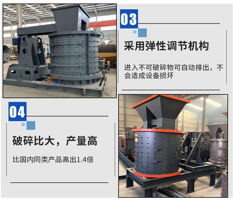 耐火材料細(xì)碎復(fù)合破碎機(jī)  數(shù)控立軸制砂機(jī)  可移動(dòng)小型制砂機(jī)  石灰石立軸制砂機(jī)示例圖13