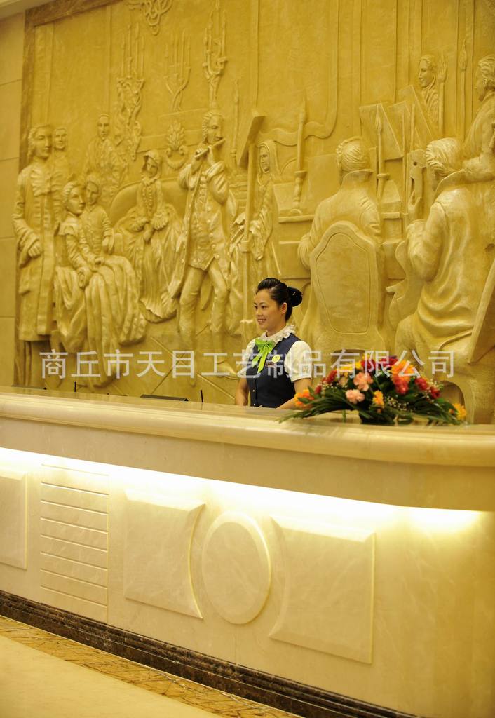砂巖雕塑,砂巖浮雕壁畫(huà),砂巖花盆示例圖6