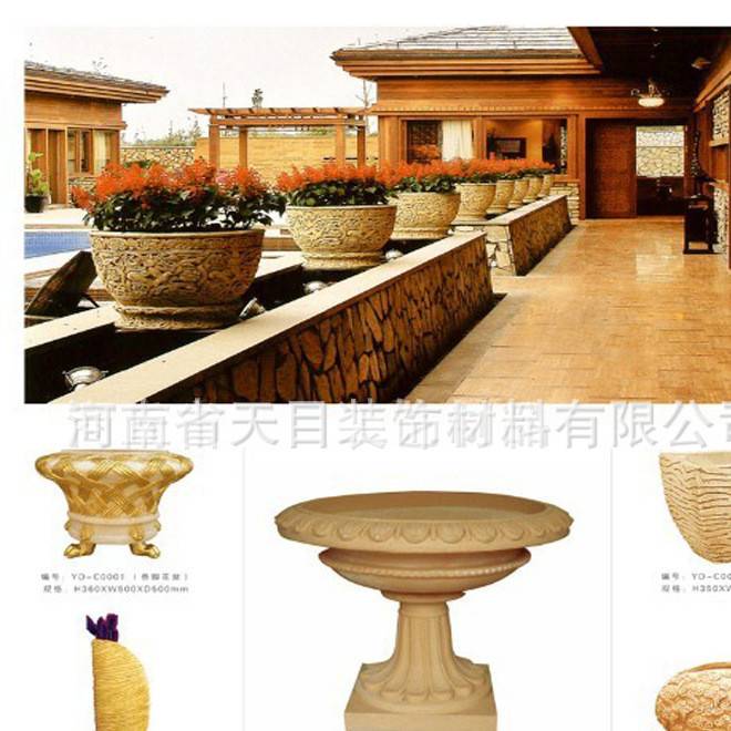 河南砂巖花盆花缽、河南砂巖花盆花缽價格示例圖11