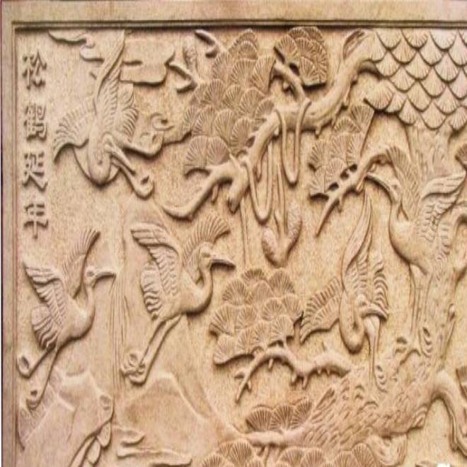 河南砂巖浮雕 藝術(shù)家居砂巖浮雕裝飾示例圖4