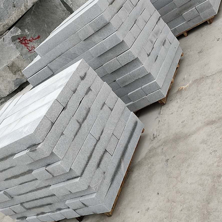 燒面芝麻灰花崗巖供應廠家 建筑用芝麻灰花崗巖 現貨充足