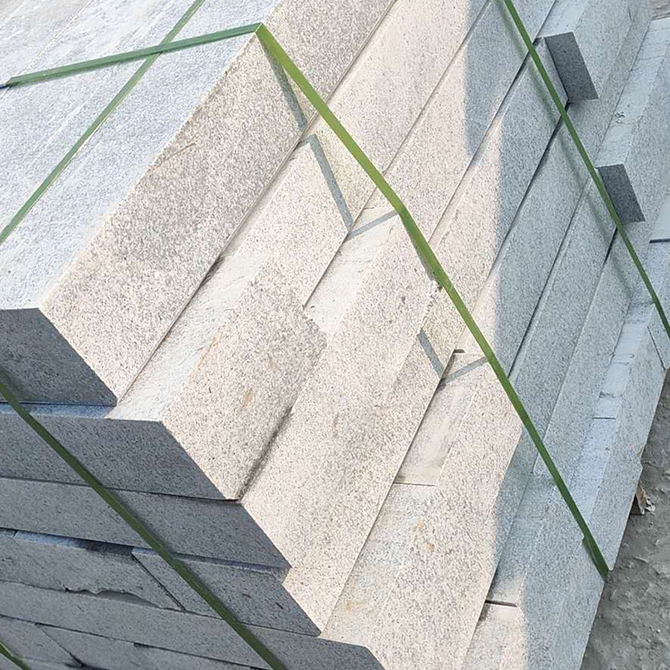 芝麻白花崗巖路緣石直銷廠家 拋光芝麻白花崗巖 質量上乘