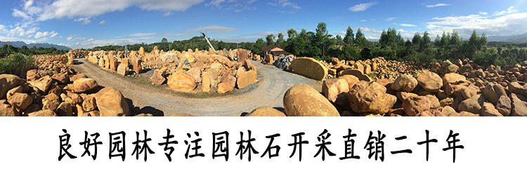 廠家直銷園林景觀石 公園綠化景觀石用石大型景觀石園林置景石示例圖1