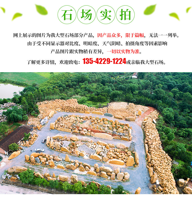 廣西景觀石，廣西園林石，廣西黃蠟石，廣西觀景石示例圖25