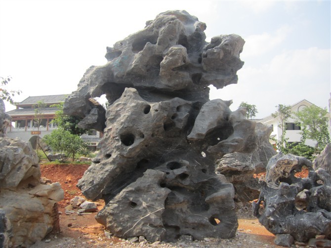 運城景觀石，臨汾園林石，呂梁園林黃蠟石，汾陽景觀刻字石示例圖37