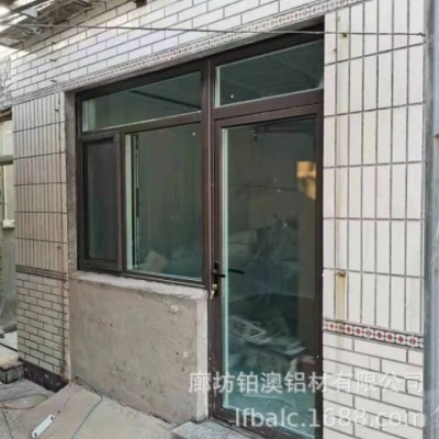 斷橋鋁門窗 65系列加重鉸鏈外開窗 加裝別墅工程高檔斷橋鋁系統窗
