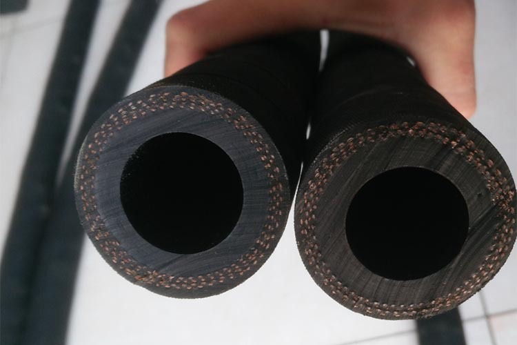 廠家直銷高耐磨噴砂管 夾布夾線噴砂管 船廠專用耐磨噴砂橡膠管示例圖6