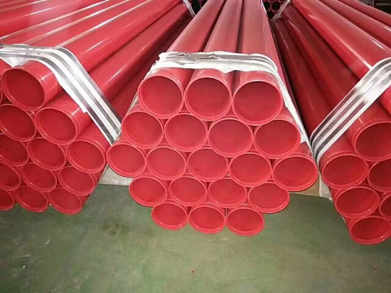涂塑消防鋼管 消防用鋼塑復合管 內外涂塑復合管廠家