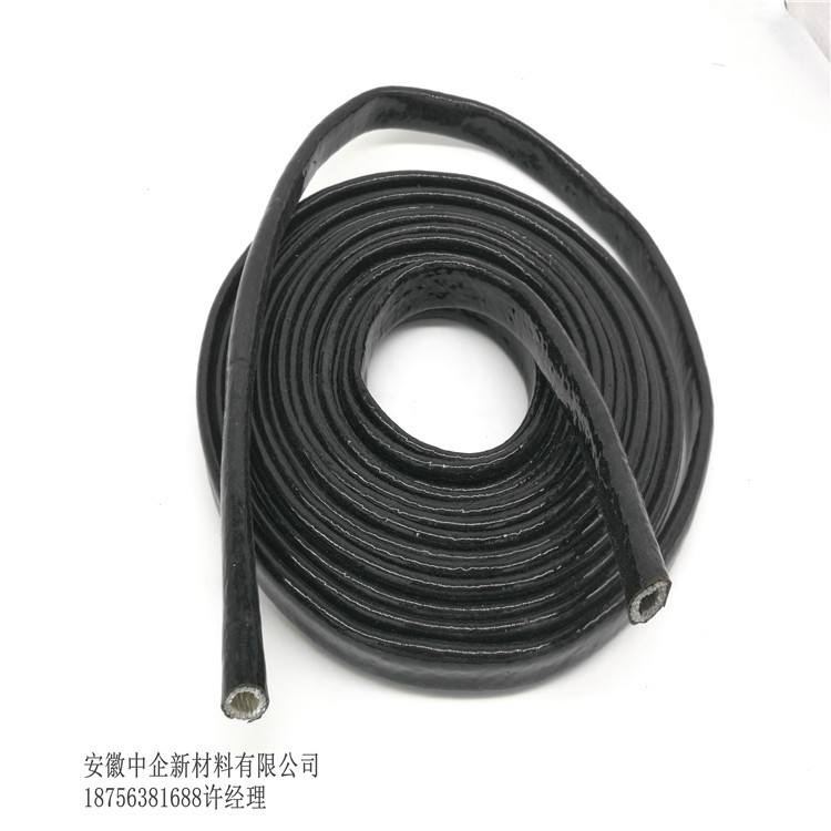 廠家批發耐高溫防火碳纖維套管 絕緣硅膠玻纖管線纜絕緣保護套示例圖5