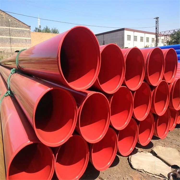大口徑涂塑復合管廠家 途恒 涂塑管道廠家 暖通循環水用內外涂塑鋼管 廠家出售