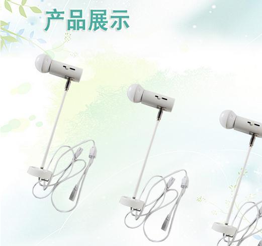 快接式互連展覽燈展柜夾子30CM長(zhǎng)臂射燈婚慶桁架射燈背景簽字照燈示例圖5