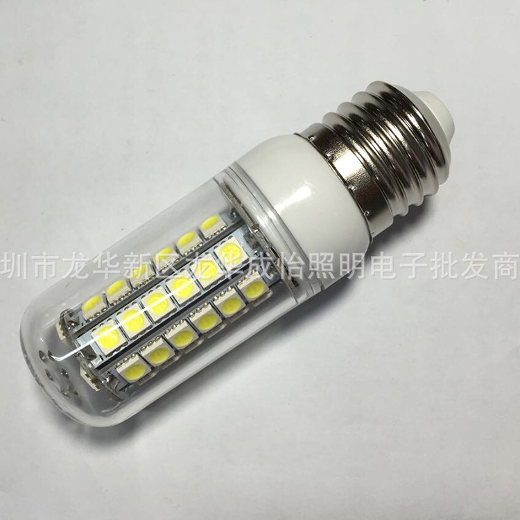 廠家直銷 新款超亮5050E27led玉米燈 大功率貼片射燈 R7S 燈杯示例圖11