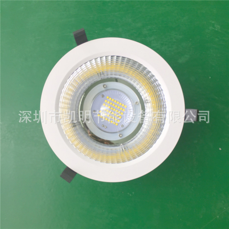 嵌入式射燈 開(kāi)孔200MM 40W 50W 60W 80W 鋁支架安裝射燈示例圖1
