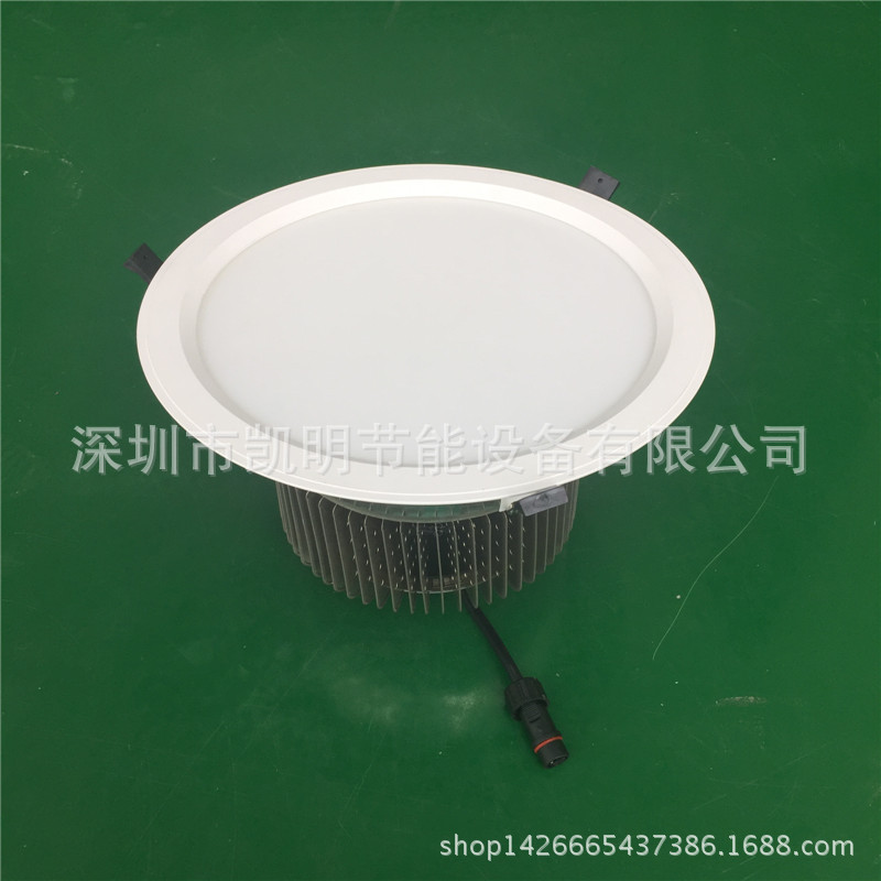 LED筒燈100W 開孔230mm 240mm 250mm 100wCOB筒燈射燈天花燈示例圖2